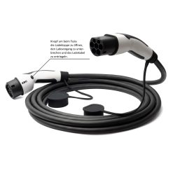 Ladekabel Typ 2 (22kW) mit Tesla Charge Port Opener – Bild 3