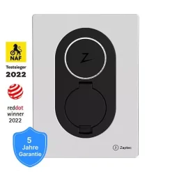 Zaptec Go - 22kW - 32A - Typ 2 - Cloud White – Bild 4