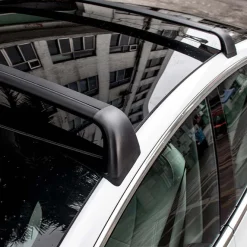 Dachträger für Tesla Model Y - abschliessbar - schwarz - T-Nute – Bild 2
