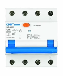 Frontansicht von CHiNT FI Schutzschalter