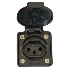 Adapter Typ 2 auf Schweizer Haushaltstecker (T13) – Bild 3