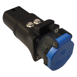 Adapter Typ 2 auf Schweizer Stecker (T23), 16A