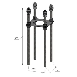 Anker für Fundament