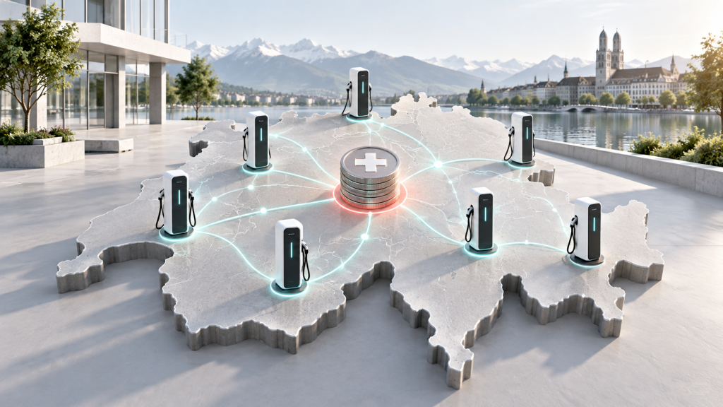 Förderprogramme für Ladeinfrastruktur in der Schweiz mit vernetzten Ladestationen